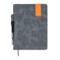 Щоденник недат. VERONA, A5, сірий, штуч. шкіра/поролон, 336 стор
