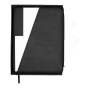 Щоденник недат. CHESTER, A5, чорний, штуч.шкіра/поролон, 336 стор