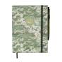 Щоденник недат. MILITARY, A5, світло-зелений, штуч.шкіра, 336 стор