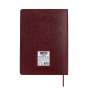 Щоденник недат. SALERNO, L2U, А4, коричневий, штуч.шкіра, 336 стор