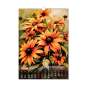 Календар настінний 2027 р., А3, 1 пружина, Flowers