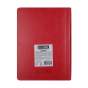 Щоденник датов. 2026 MEMORY, A5, червоний, штуч.шкіра