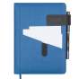 Ежедневник датир. 2026 GALAXY, A5, синий, иск.кожа/поролон