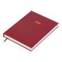 Ежедневник датир. 2026 STRONG,  A5, темно-красный, бумвинил