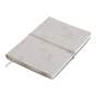 Щоденник датов. 2026 VELOUR, A5, світло-сірий, штуч.шкіра