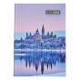 Книга канцелярська МІСТА/СЕЗОНИ, JOBMAX,  А4, 96 арк., клітинка, офсет, тверда лам. обкладинк
