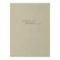 Записна книжка MORANDI STYLE, А5, 80 арк., клітинка, офсет крем, тв. лам. обкладинка, оливкова