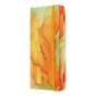 Книжка записна MARBLE, на гумці, А6, 80 арк., клітинка., офсет крем., тв.лам.обл., помаранчева