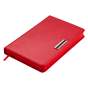 Щоденник недат. SALERNO, A6, червоний, штуч. шкіра, 336 стор