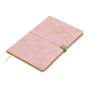 Щотижневик датов. 2026 VELOUR, A5, рожевий, штуч.шкіра