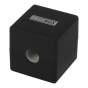 Точилка CUBE, RUBBER TOUCH, 1 отв., контейнер, пластик. корпус, 1 шт. в блистере