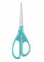 Ножницы офисные ESSENTIALS GREEN 210мм, блистер, голубой