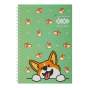 Блокнот на пружине сбоку CUTE pattern, А-5, 64л., карт.обложка, KIDS Line, ассорти