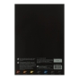 Папір кольоровий BLACK, А4, 14 аркушів, 7 кольорів, 45 г/м2, KIDS Line