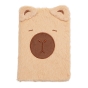 Блокнот плюшевий CAPYBARA, А5, 80 арк., клітинка, асорті, KIDS Line