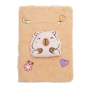 Блокнот плюшевий CAPYBARA, А5, 80 арк., клітинка, асорті, KIDS Line