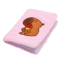 Блокнот плюшевий CAPYBARA 5, А5, 80 арк., клітинка, асорті, KIDS Line