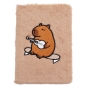 Блокнот плюшевий CAPYBARA 5, А5, 80 арк., клітинка, асорті, KIDS Line