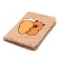 Блокнот плюшевий CAPYBARA 9, А5, 80 арк., клітинка, асорті, KIDS Line