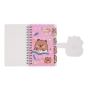 Блокнот на пружині збоку CAPYBARA, А6, 60 арк., клітинка, на липучці, асорті, KIDS Line