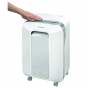 Знищувач Fellowes LX201 white, 12 аркушів, фрагменти 2х12 мм, кошик 22 літри