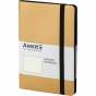Книга записная Partner Soft, 125*195, 96 л, точ., золотистая