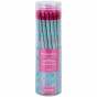Карандаш графитный Axent 9009, HB, тубус, Summer Butterly