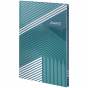 Книга записная А4, 96 л., кл., Lines, green