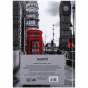 Книга записная твердая обл. А5, 96 л., клет.,  R&B Telephone