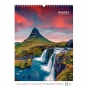 Календарь настенный А3 2026, Waterfalls