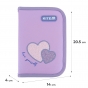 Пенал Kite 1 отд., 1 отв., без наполнения 621 Sweetheart