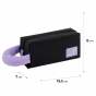 Пенал Kite 2703-4 черно-фиолетовый