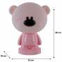 Светильник-ночник LED с аккумулятором Bear, розовый