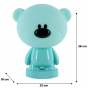 Светильник-ночник LED с аккумулятором Bear, зеленый