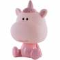Светильник-ночник LED с аккумулятором Unicorn, розовый