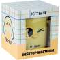 Настольный контейнер для мусора Kite, желтый