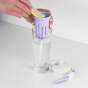 Стакан для воды, 650 мл, бело-лиловый