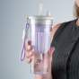Стакан для воды, 650 мл, бело-лиловый