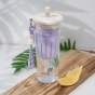 Стакан для воды, 650 мл, бело-лиловый