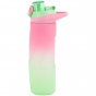 Бутылочка для воды 760 мл, розово-салатовая