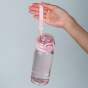 Бутылка для воды 500 мл, розовая