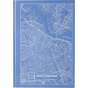 Книга записна А4 Maps Amsterdam, 96арк., кліт., блакитний