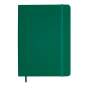 Щоденник недат. TOUCH ME, A5, зелений, штуч.шкіра, 336 стор