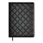 Щоденник недат. DONNA LINE, A5, чорний, штуч.шкіра/поролон, 336 стор