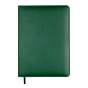 Щоденник недат. PRIME, A5, зелений, штуч.шкіра/поролон, 336 стор
