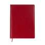 Щоденник недат. BRAVO, L2U, А4, червоний, штуч.шкіра/поролон, 336 стор