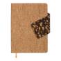 Щоденник датов. 2026 NATURE, A5, крафт, штуч.шкіра