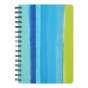 Книга для нотаток COLOUR LINES, А5, 80 арк., клітинка, тв. картонна обкладинка, синя