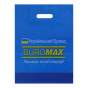 Пакет BUROMAX, формат «банан», 300х400 мм + дно 100 (50Х2) мм, з логотипом, синій