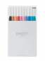 Лайнер uni EMOTT 0.4мм fine line, Soft Pastel Color, 10 цветов